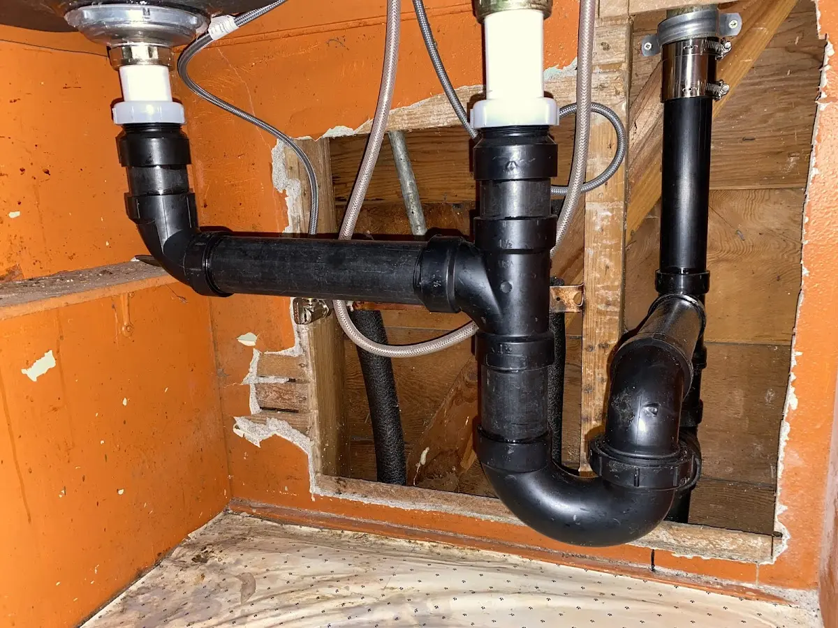 Professional Garbage Disposal Repair equipment and tools on the job in Chestertown